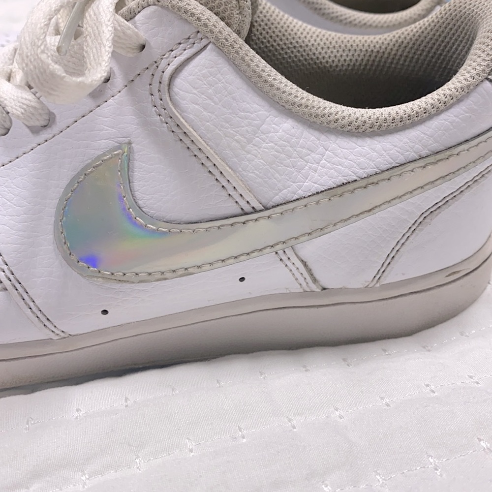 Nike Court Vision Sneakers White Size 9 - Picture 6 of 12